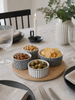 Tapas bakke - Rund - m. 4 skåle