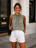 Bluse top Lucina - Leo militay