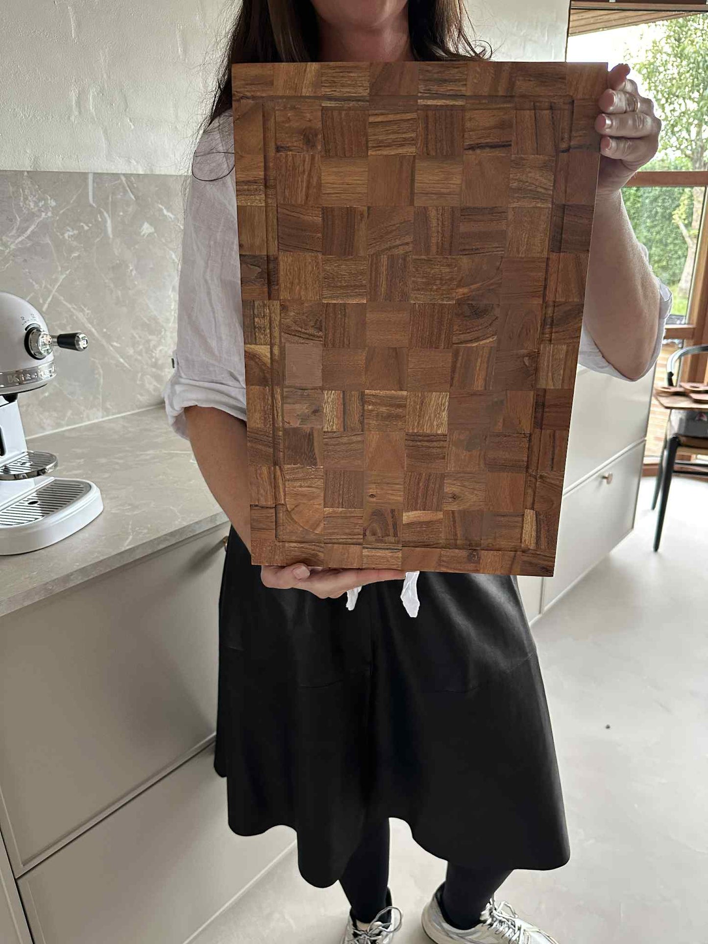 Skærebræt SKAK 45x30 - 2.Sortering