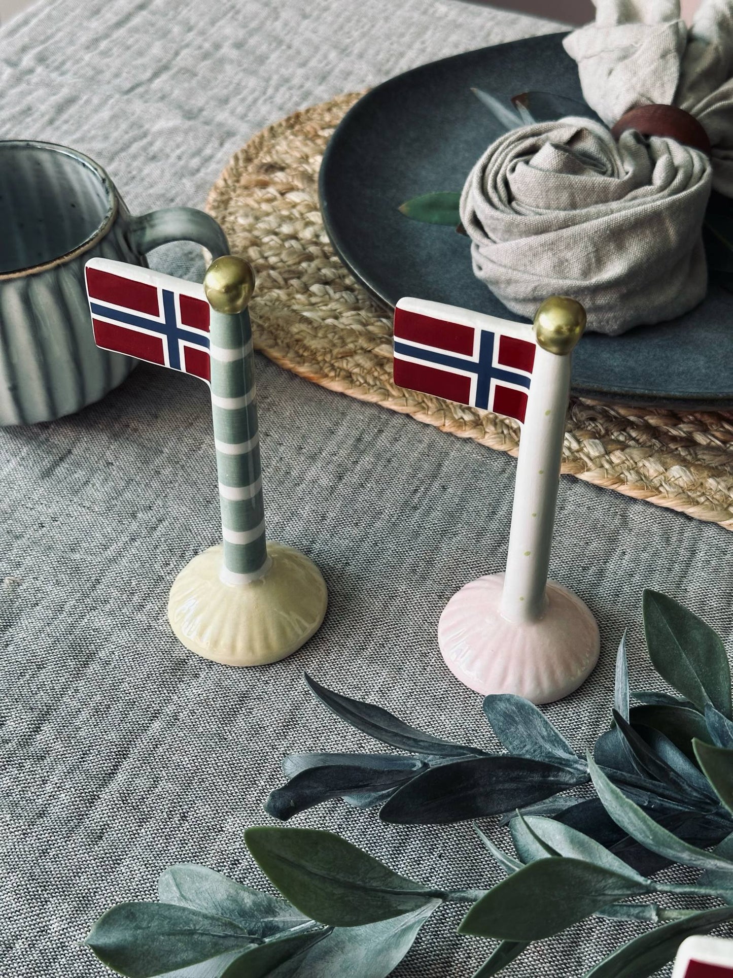 Flag keramik – Norge