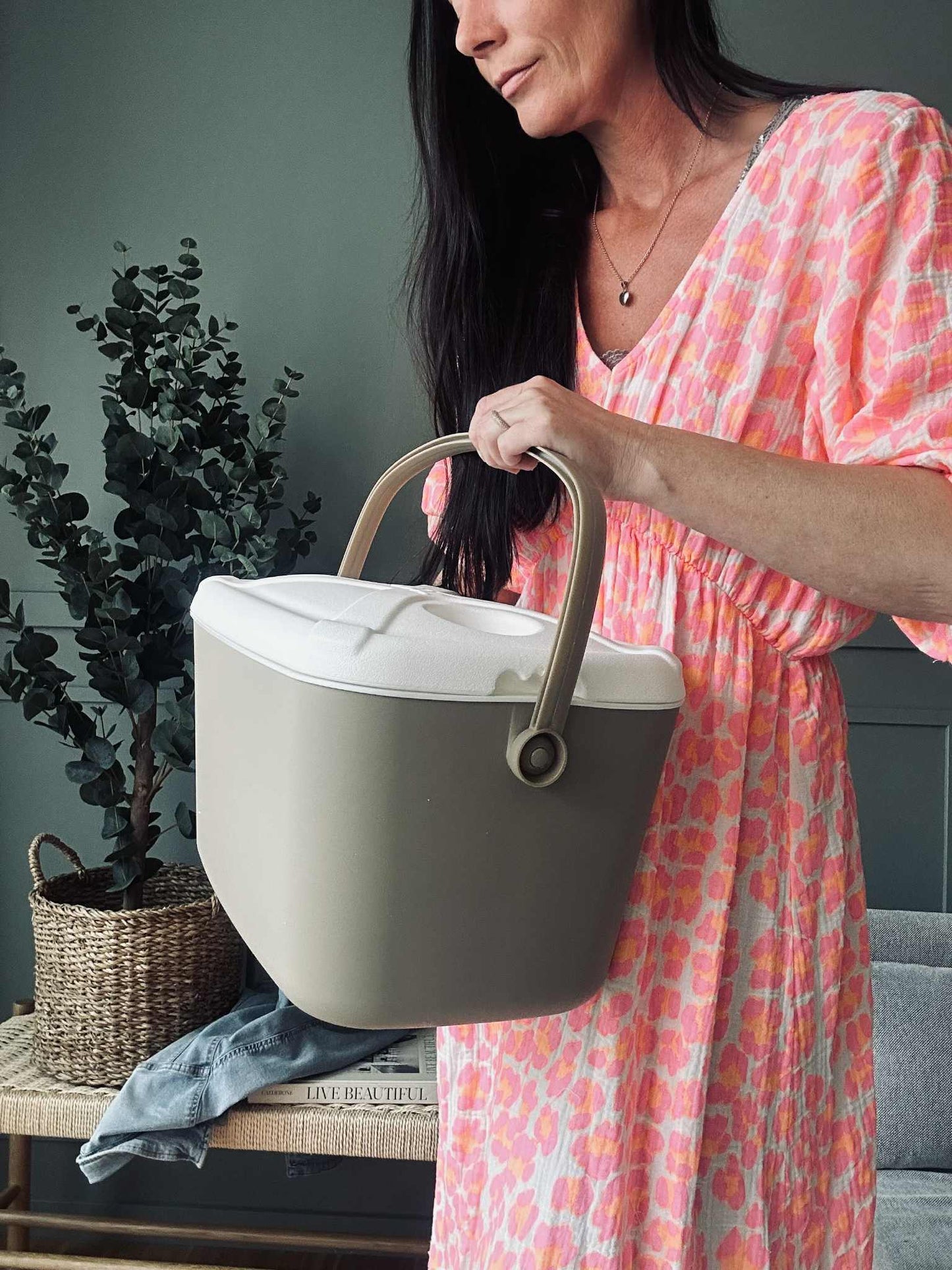 COOLER BOX - Sæt med 2 stk. Beige