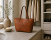 Skuldertaske Olia cognac