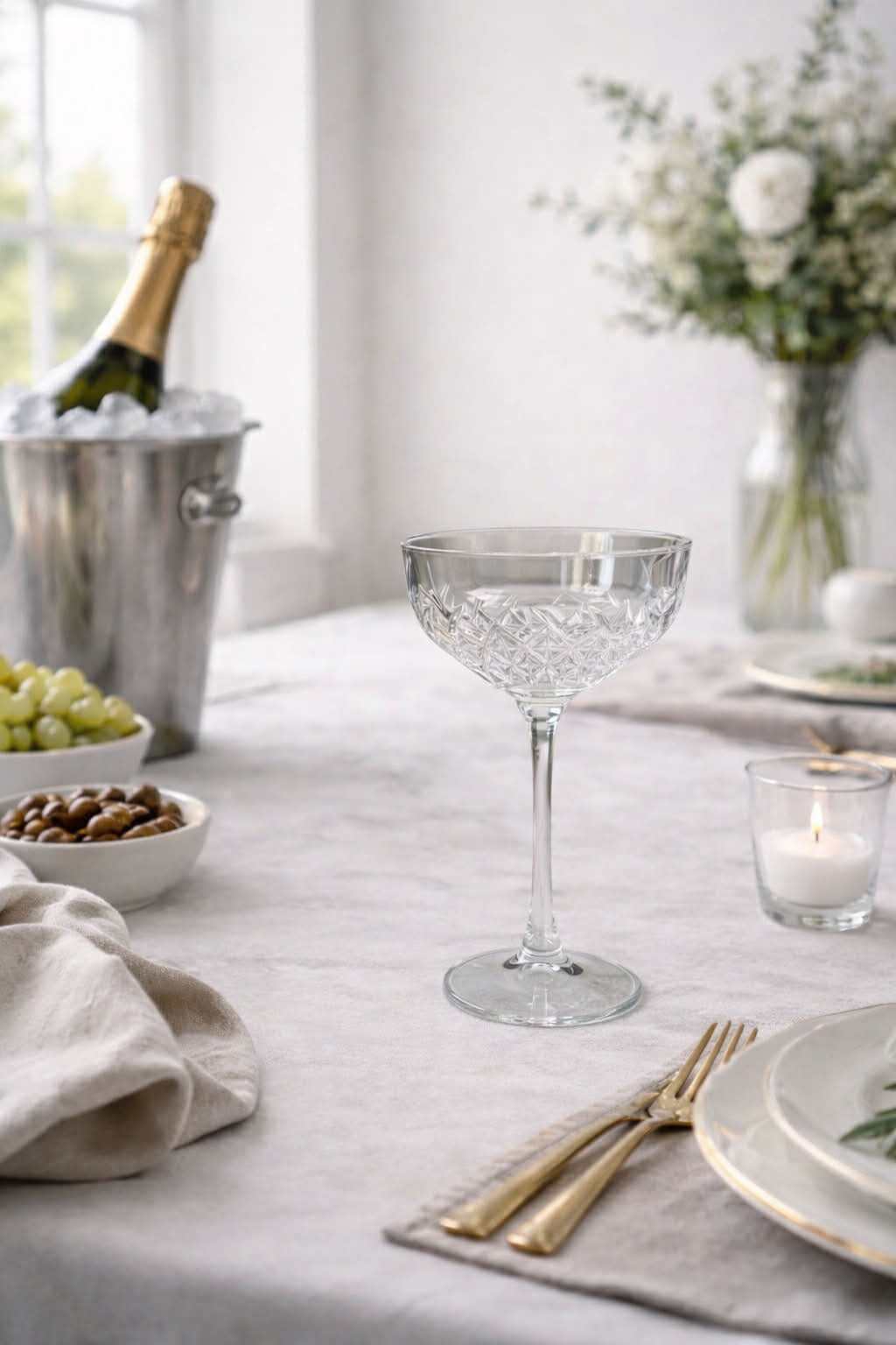 Champagneskål - 4stk