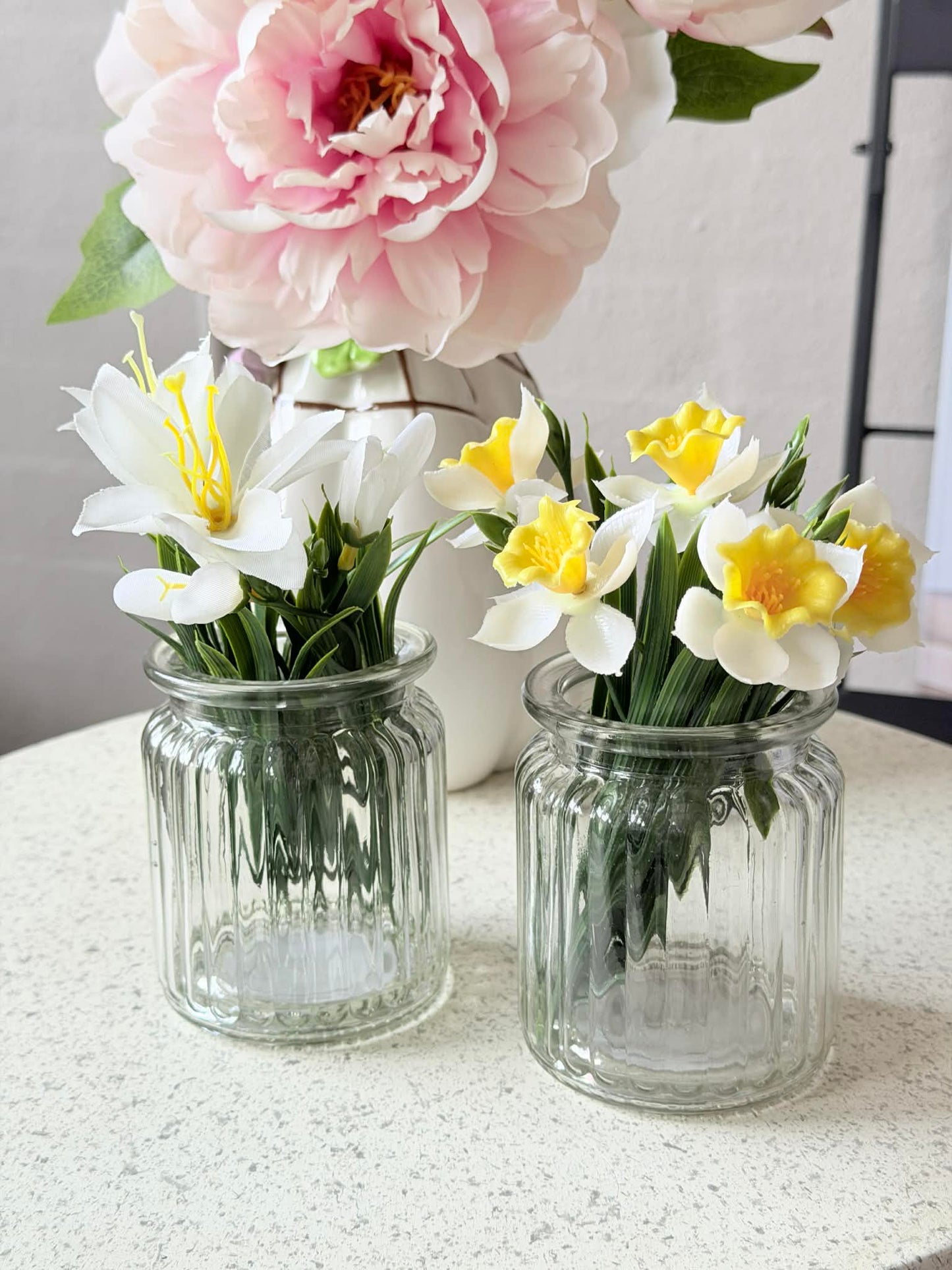 Blomster i vase - Flere farver