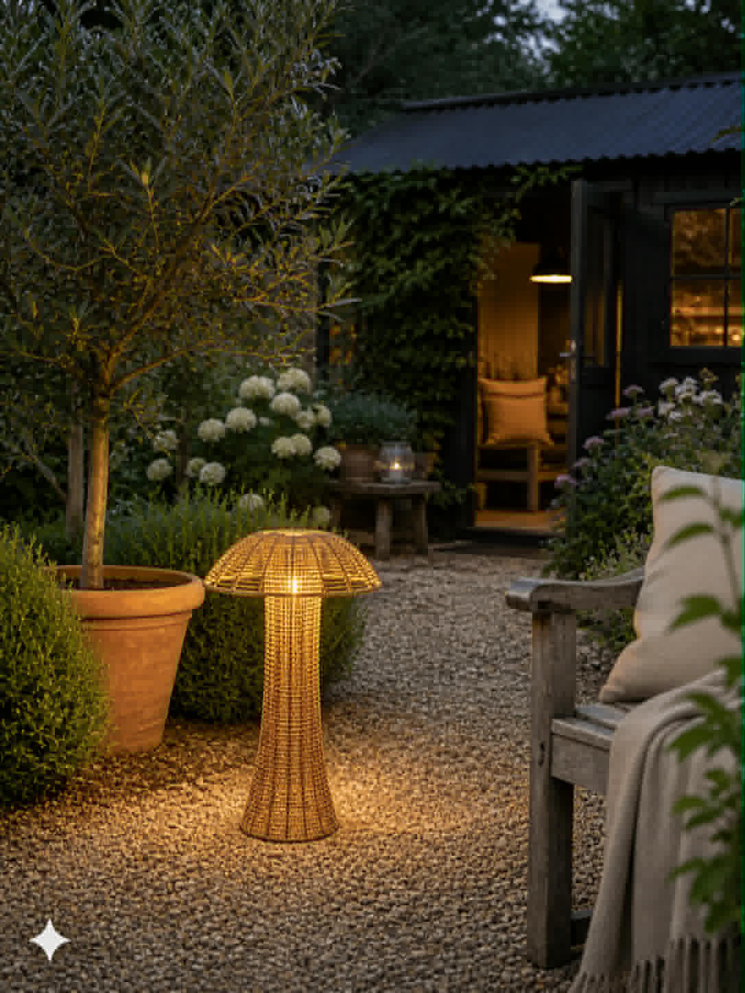 Mushroom Solar - Natur XL