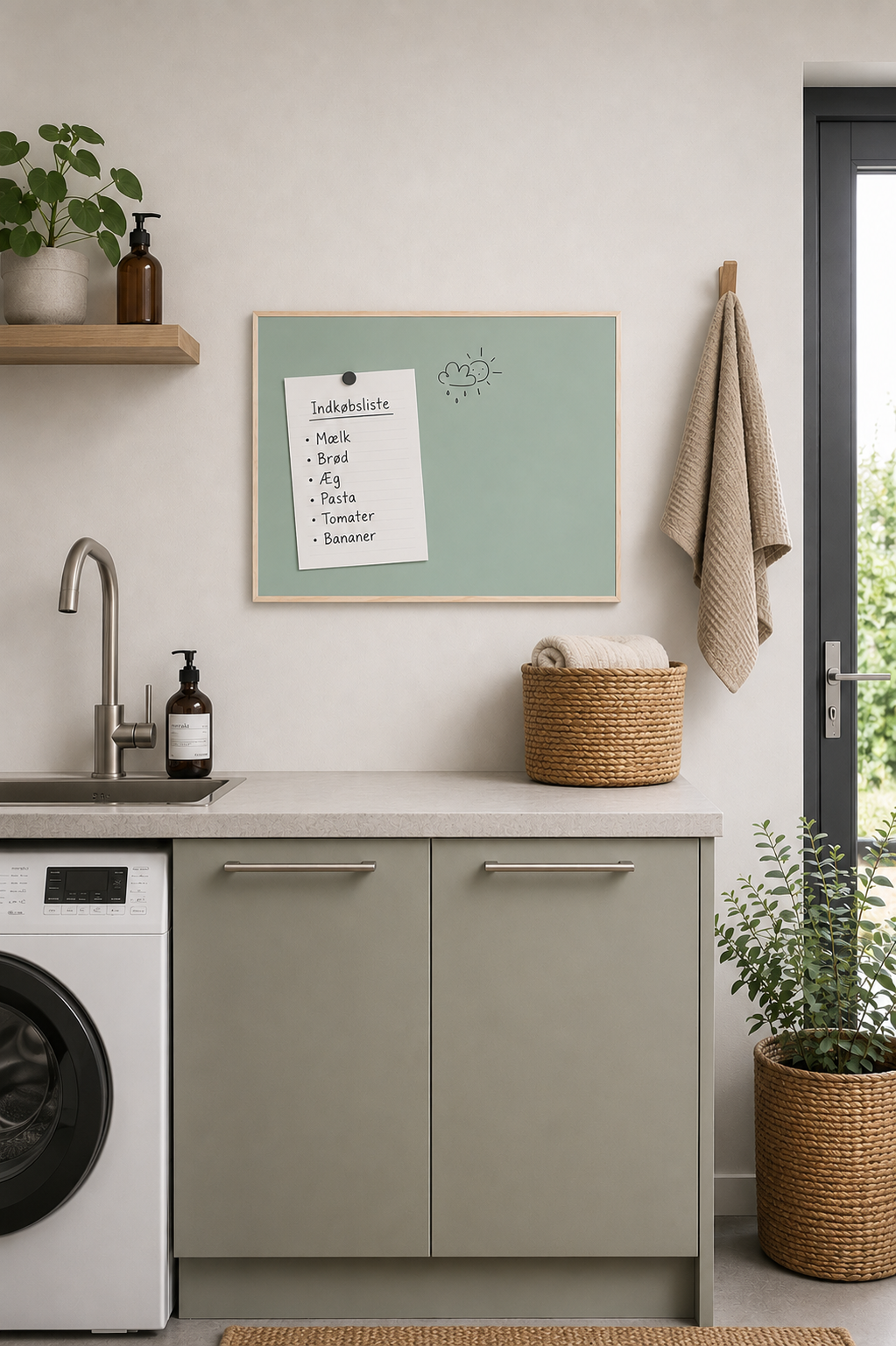 Magnetisk whiteboard - Grøn
