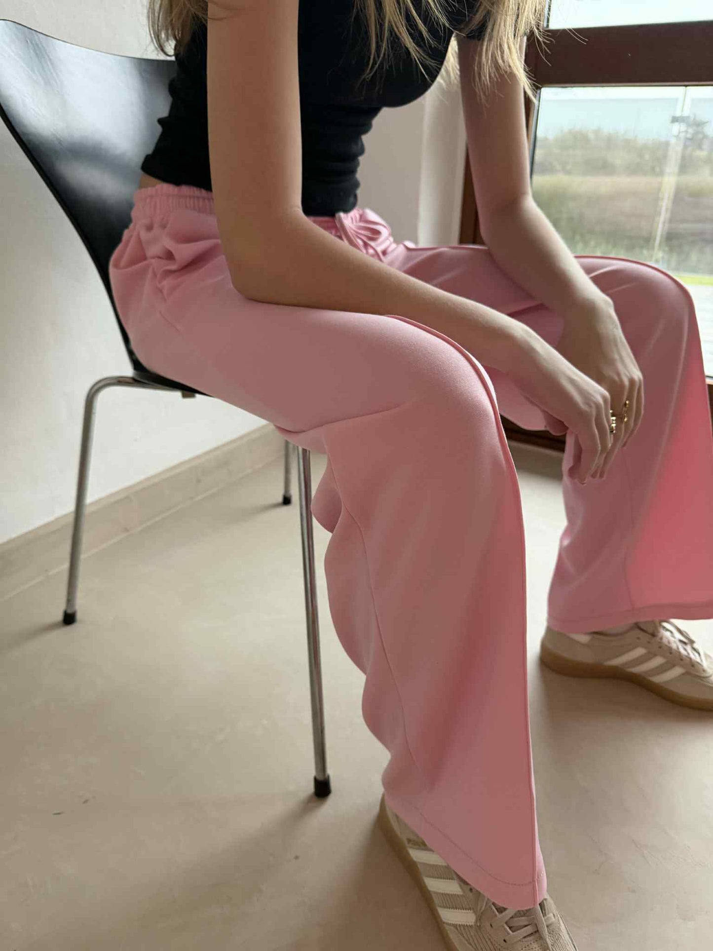 Bukser Mathilda - baby pink