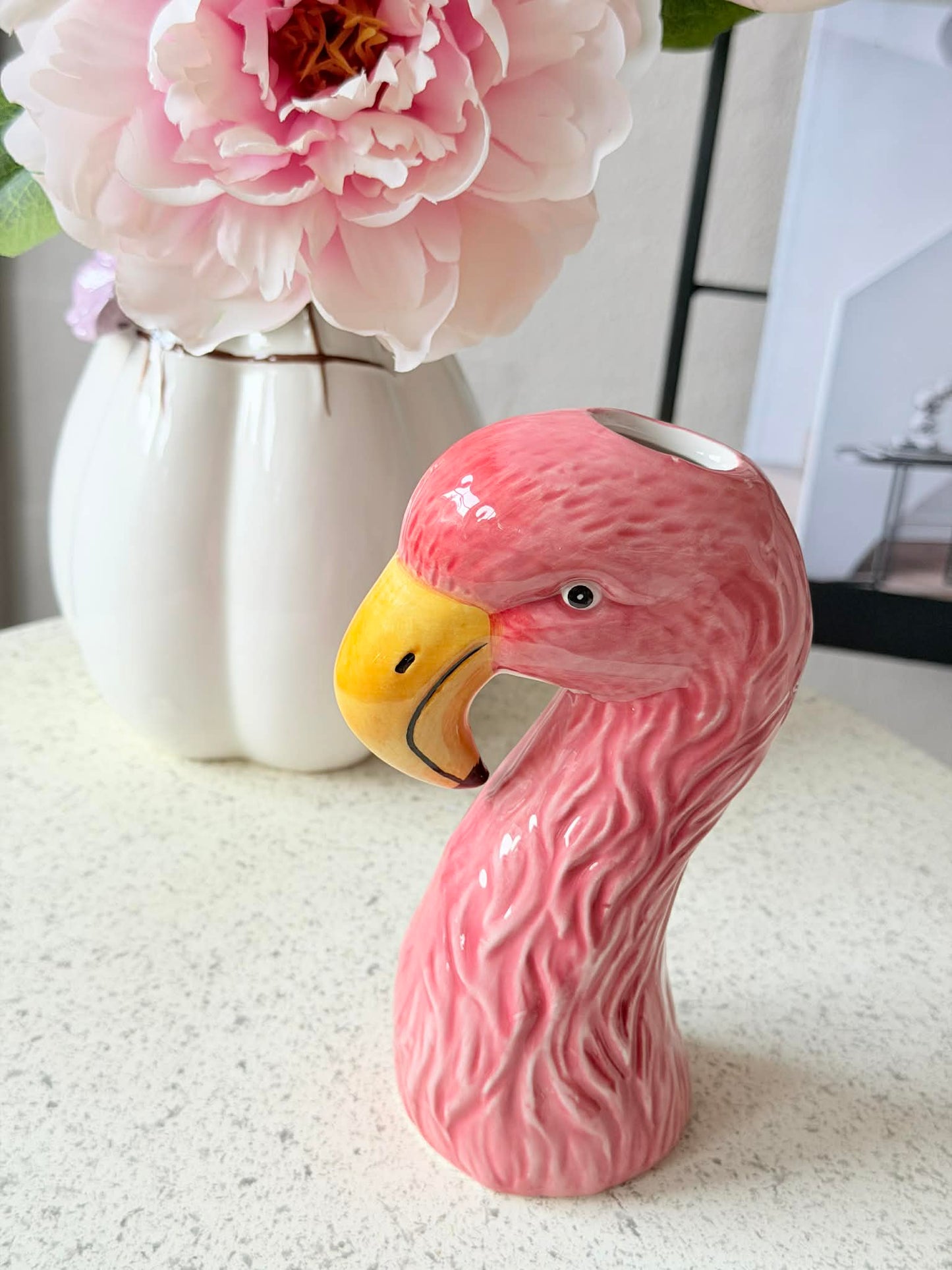Vase Flamingo