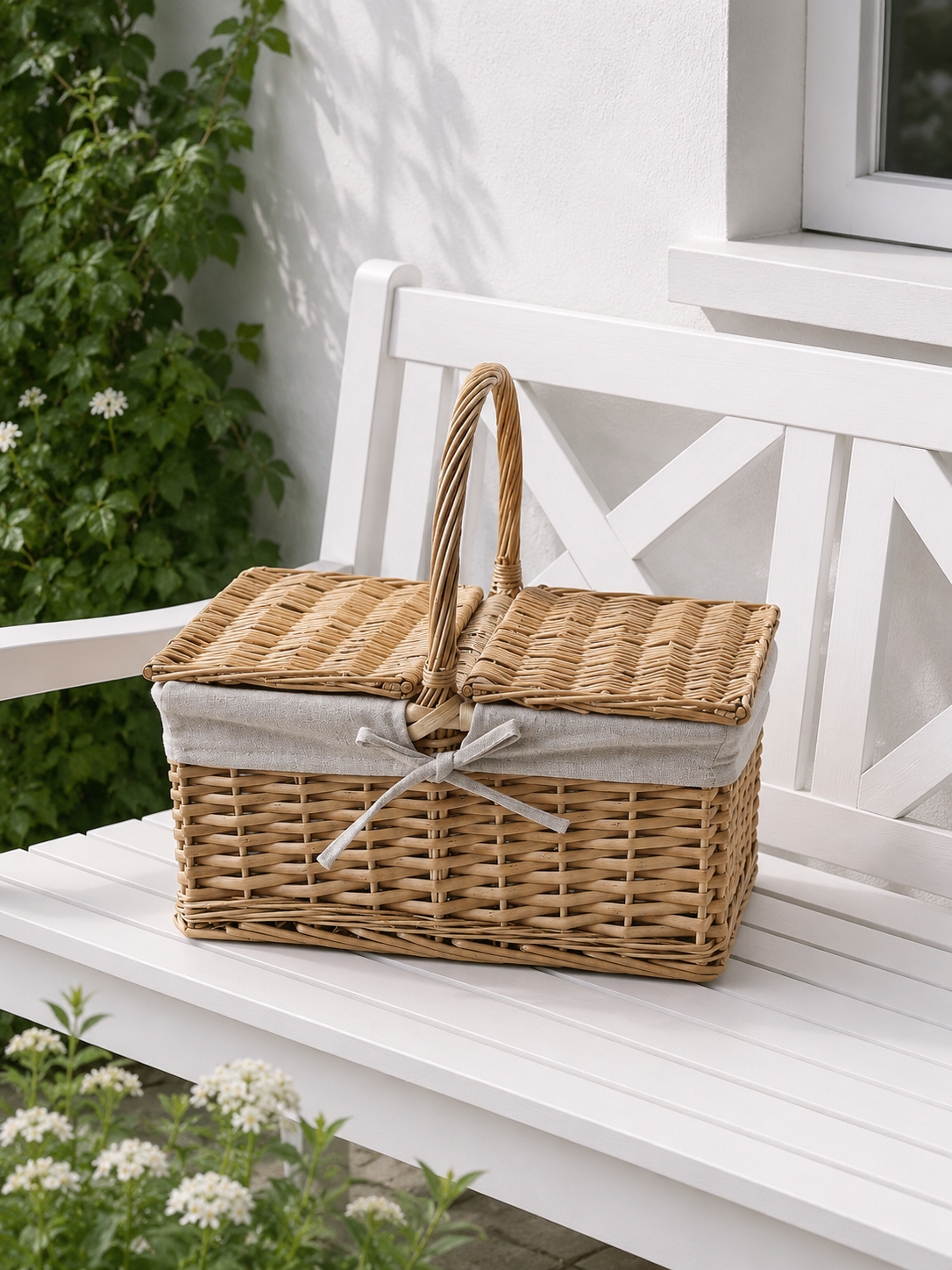 Picnic kurv – Firkantet