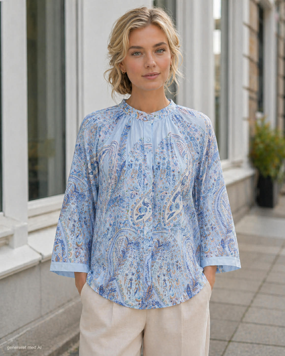 Bluse Jayla blue