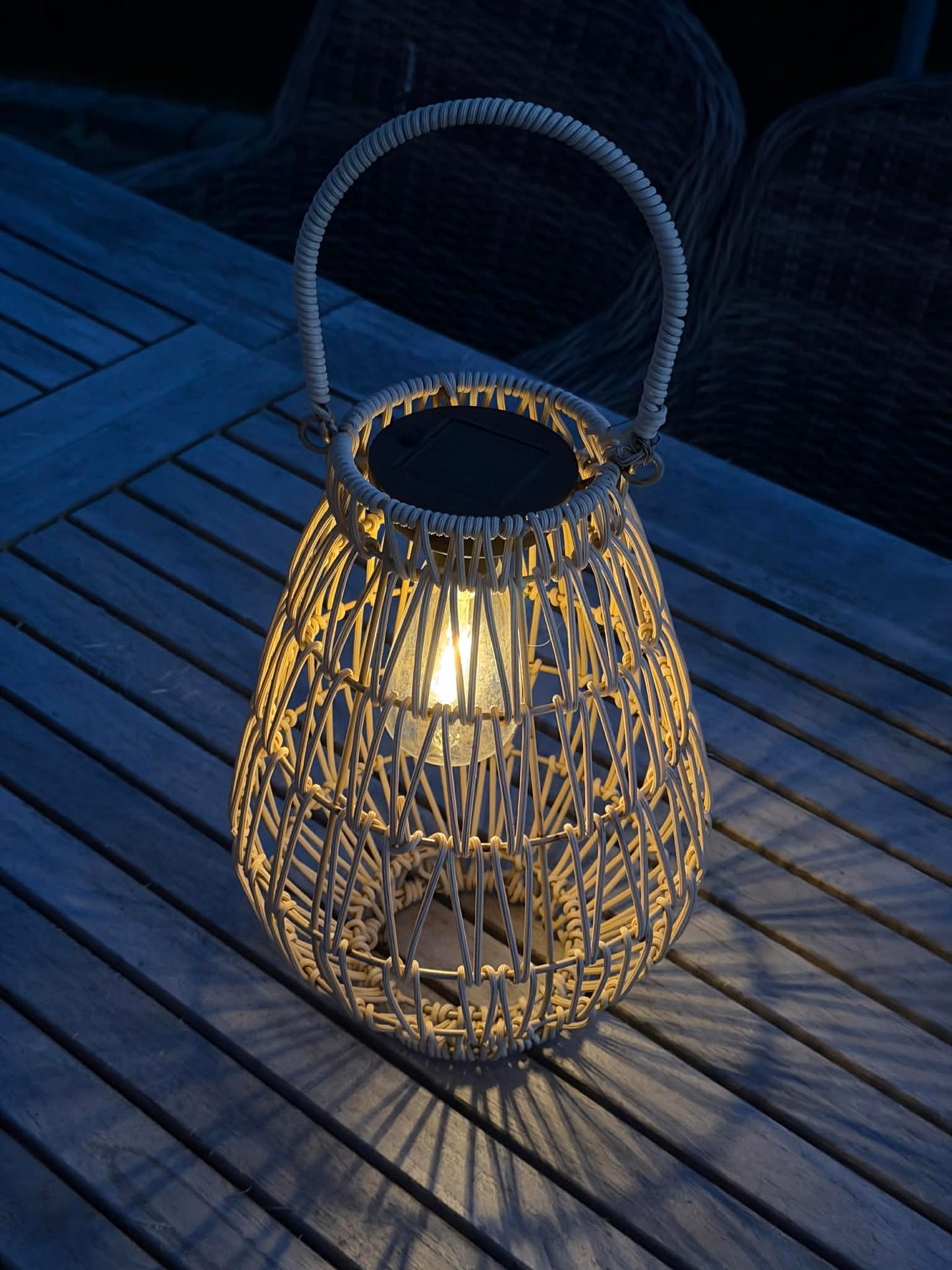 Lanterne med solceller - Selma Large