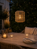 LED lampe til batterier m. Timerfunktion