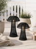Mushroom Solar - Black Large