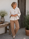 Jakke Jessamy - Beige babyfløjl