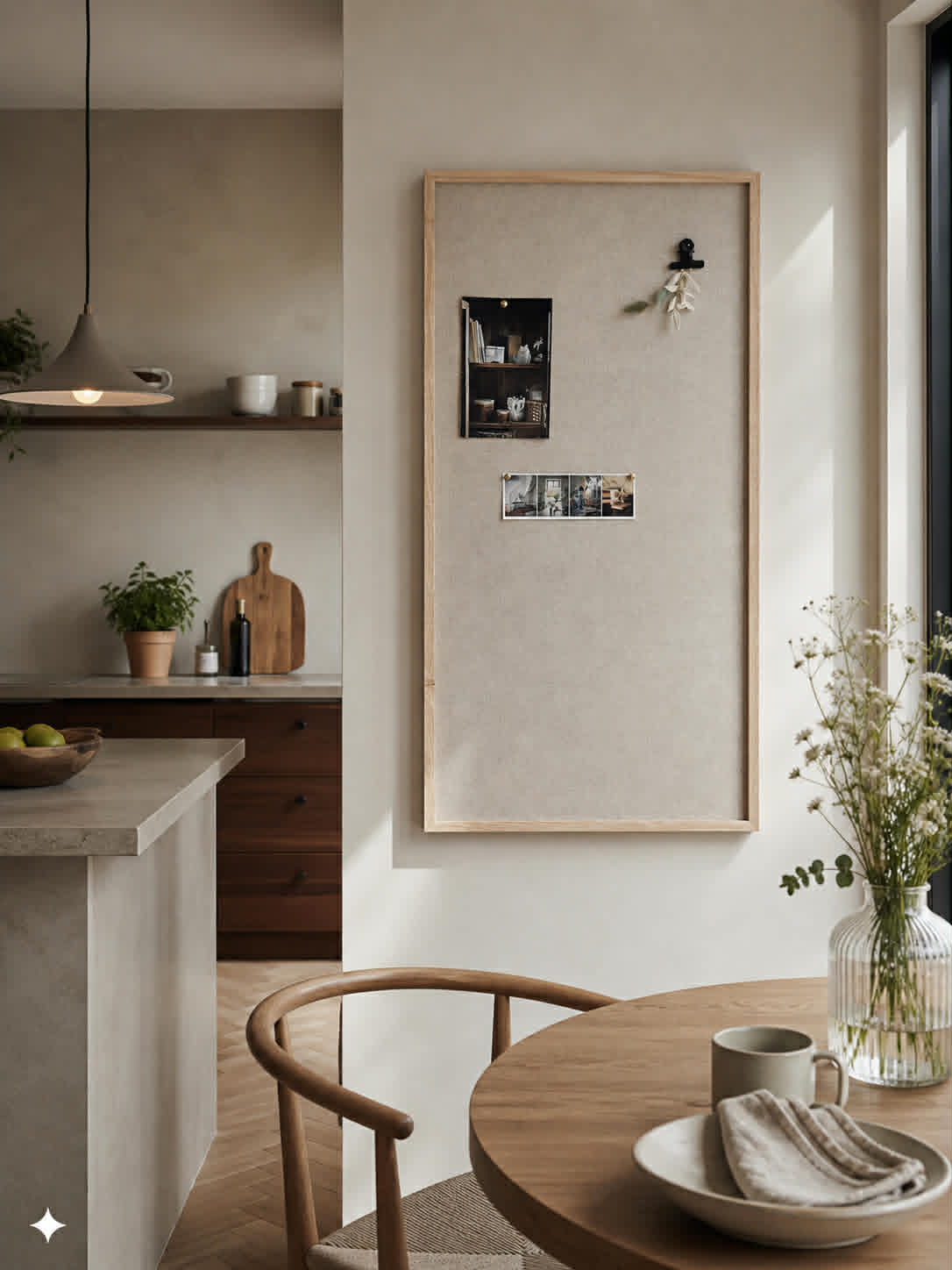 Opslagstavle Hør 50x100