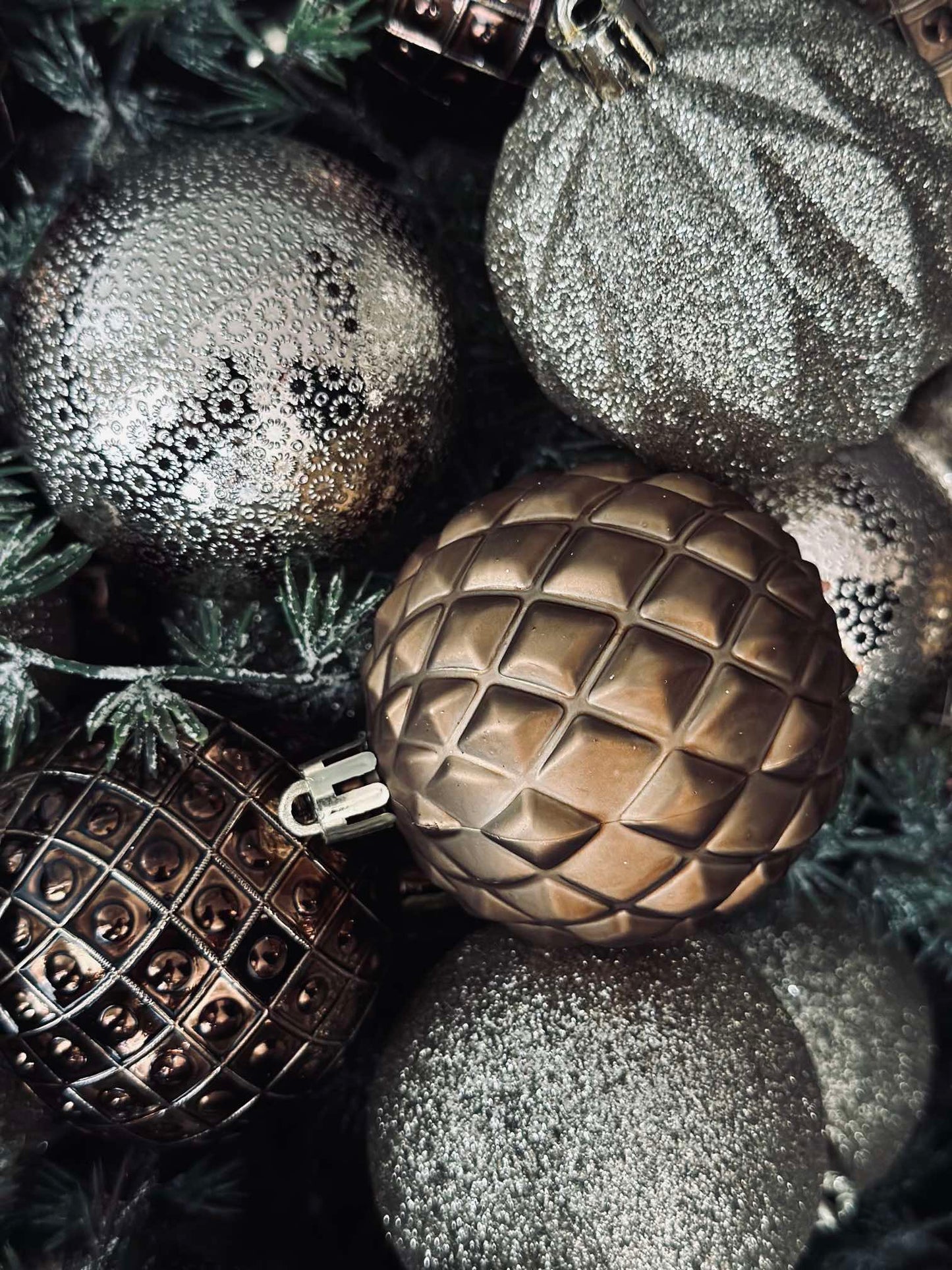 Julekugle mix box 35 stk