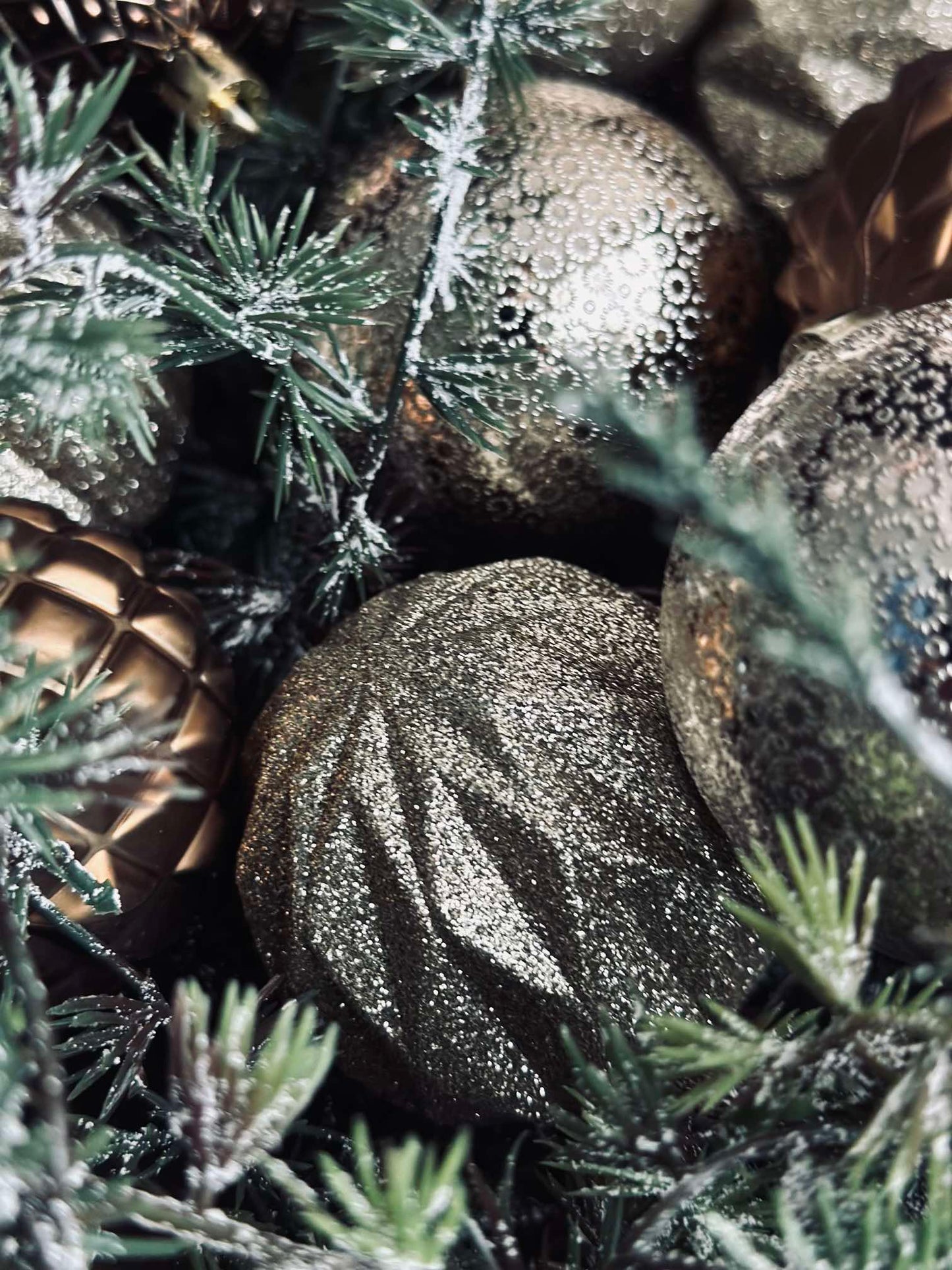 Julekugle mix box 35 stk