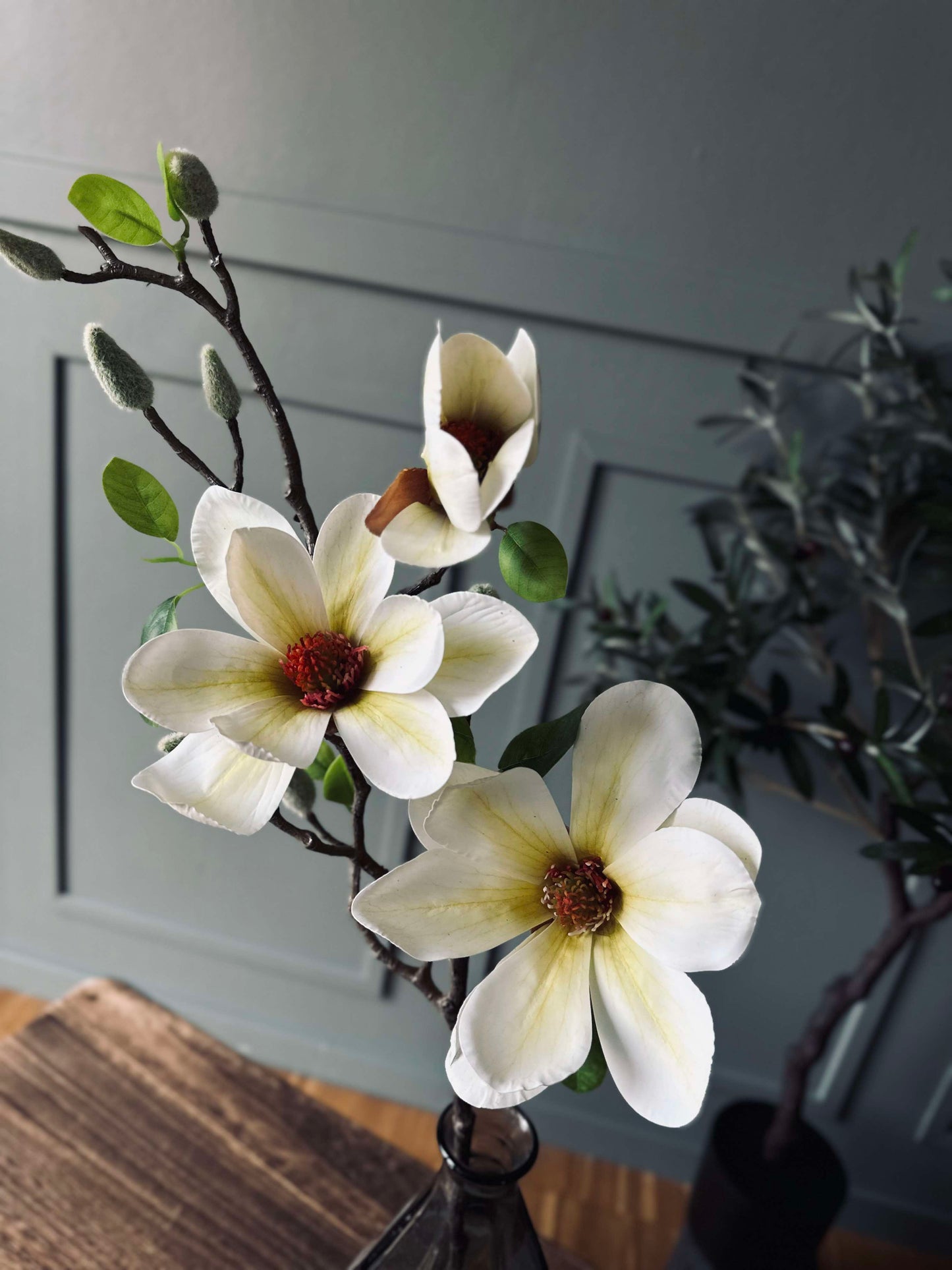Blomst Magnolia - Hvid
