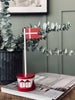 Flag - Håndmalet træ