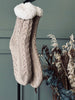 Strømper Fleece Beige