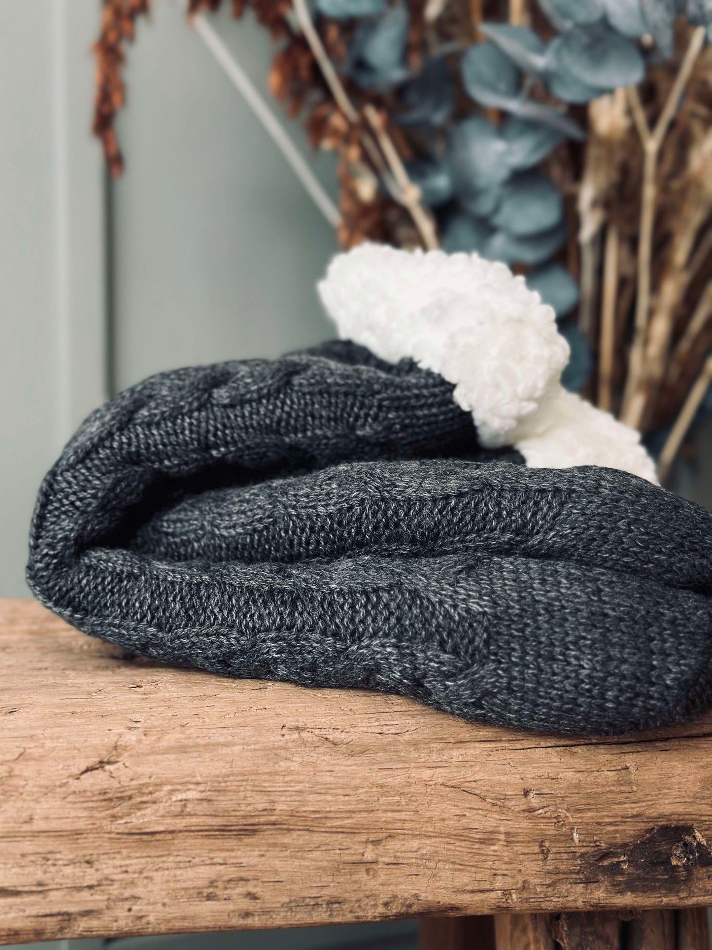 Strømper Fleece Stone