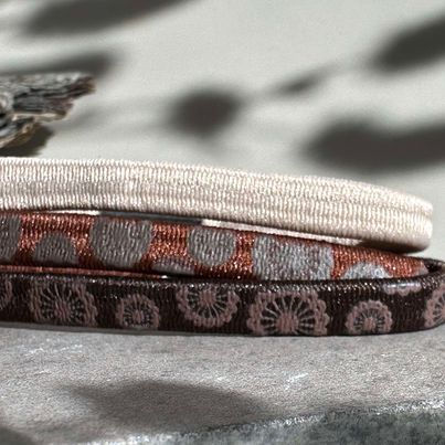 Hårelastikker Brown - 2 mix