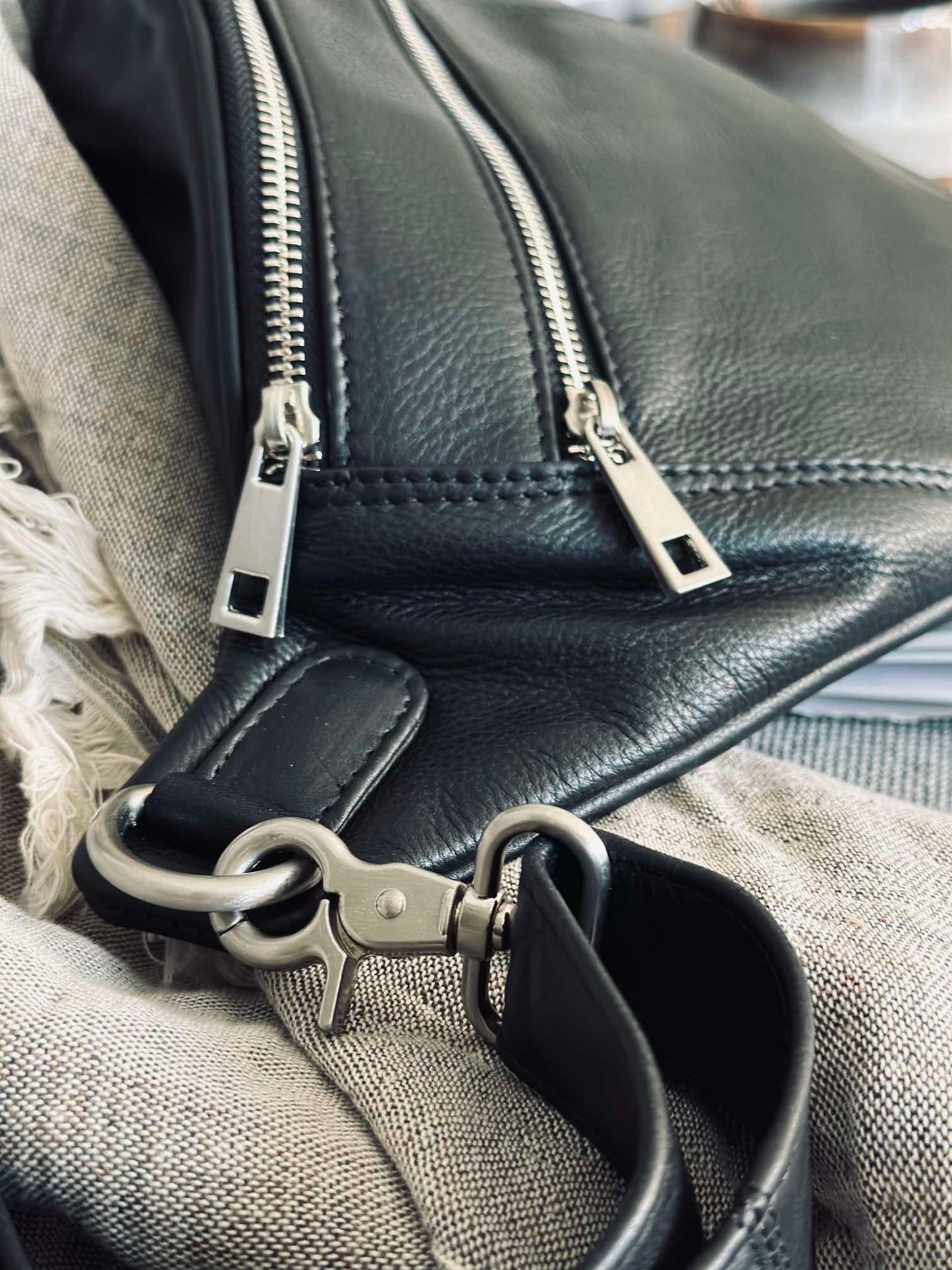 Bumbag BIG Astrid - Black / Silver