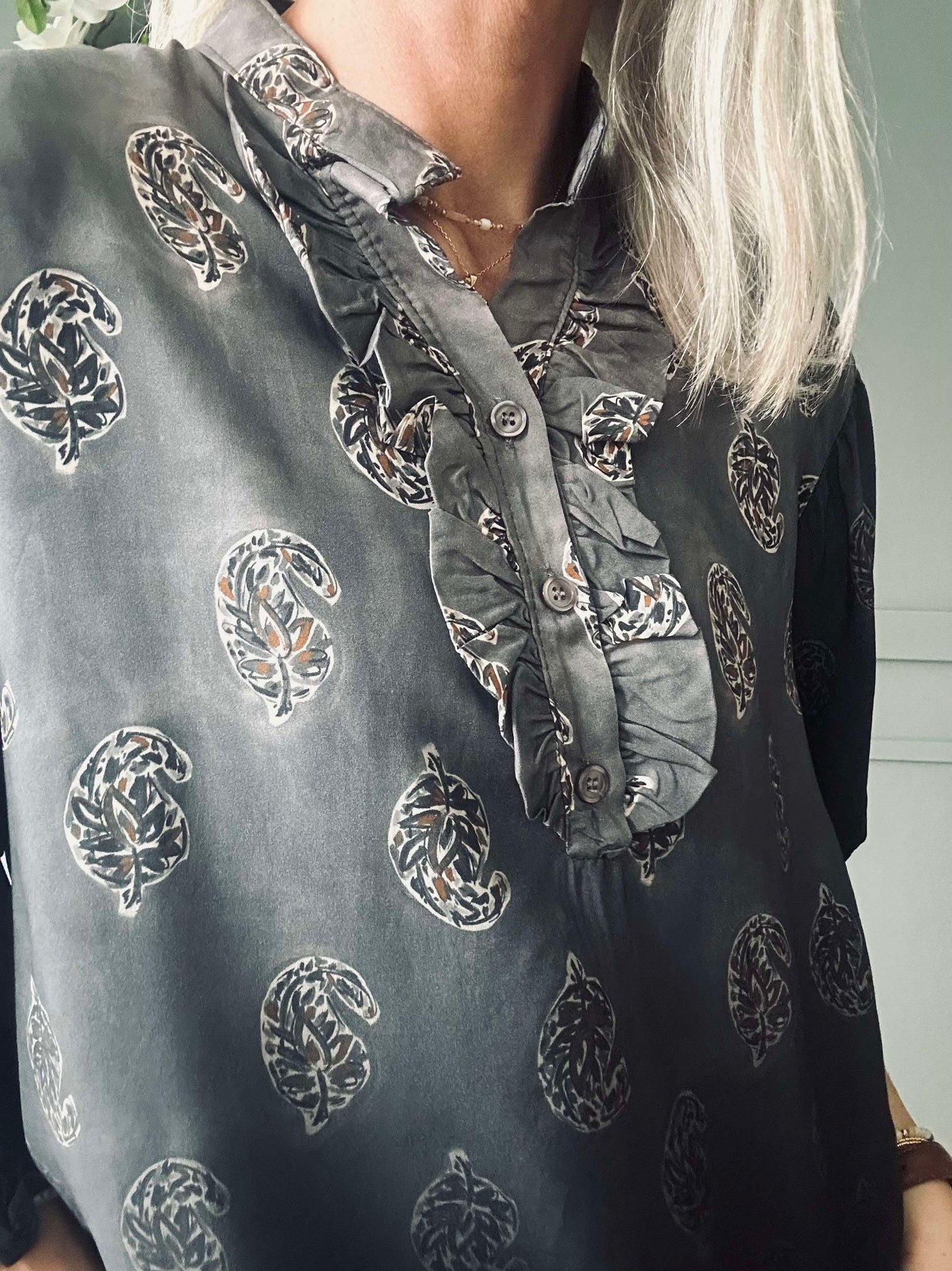 Bluse MdcUnnur - Grey Faded