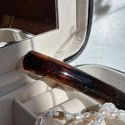 Hårklemme Ellen - Brown