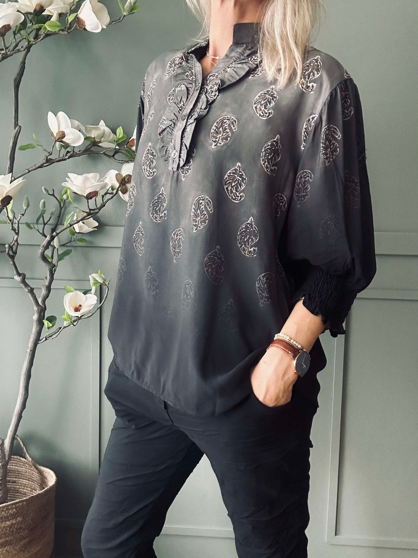 Bluse MdcUnnur - Grey Faded