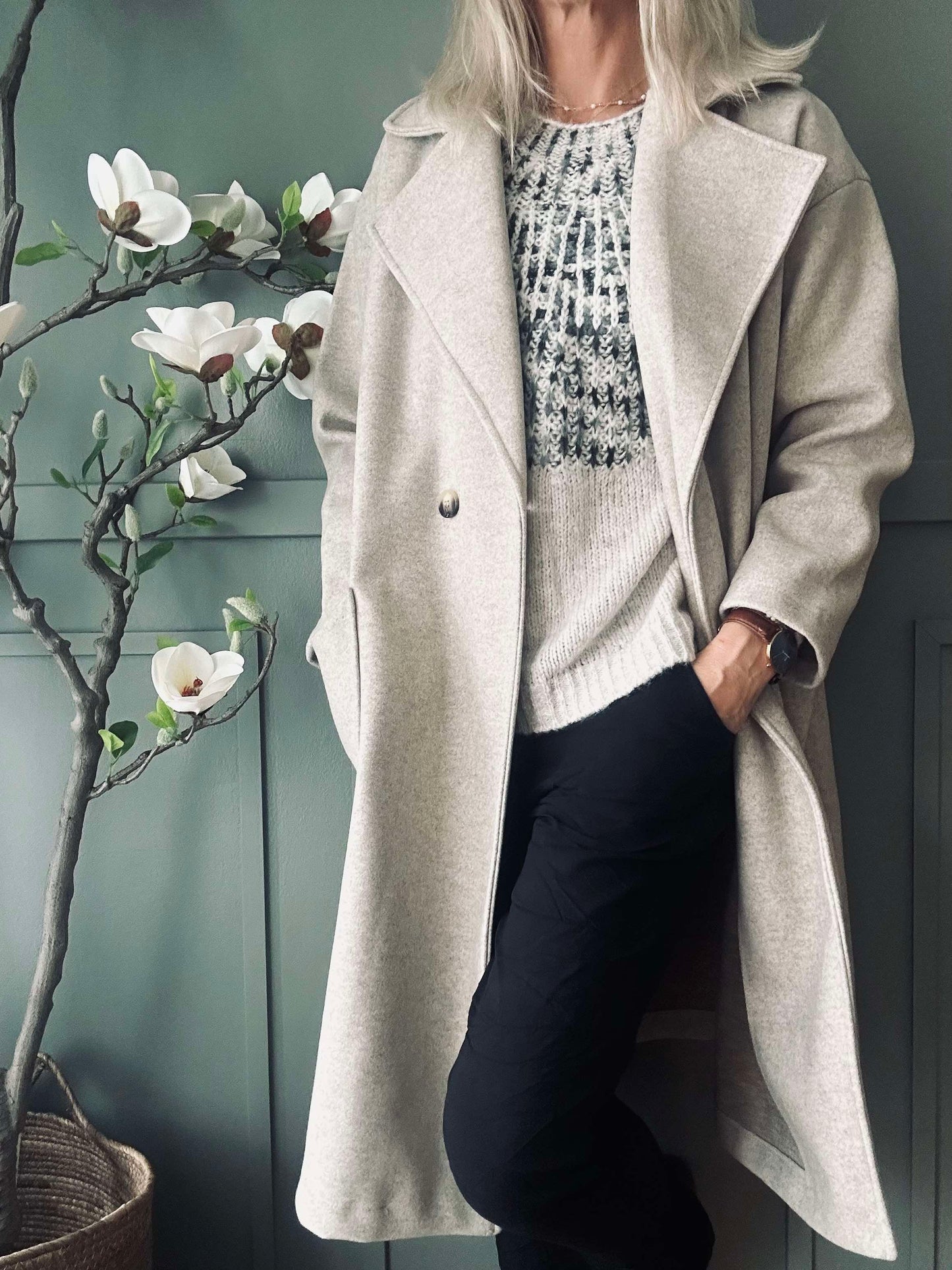 Jakke Ida beige