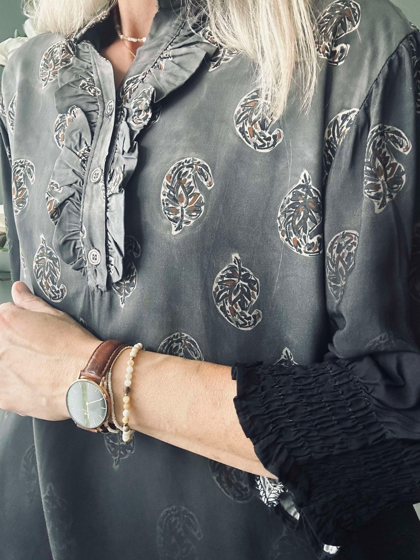 Bluse MdcUnnur - Grey Faded