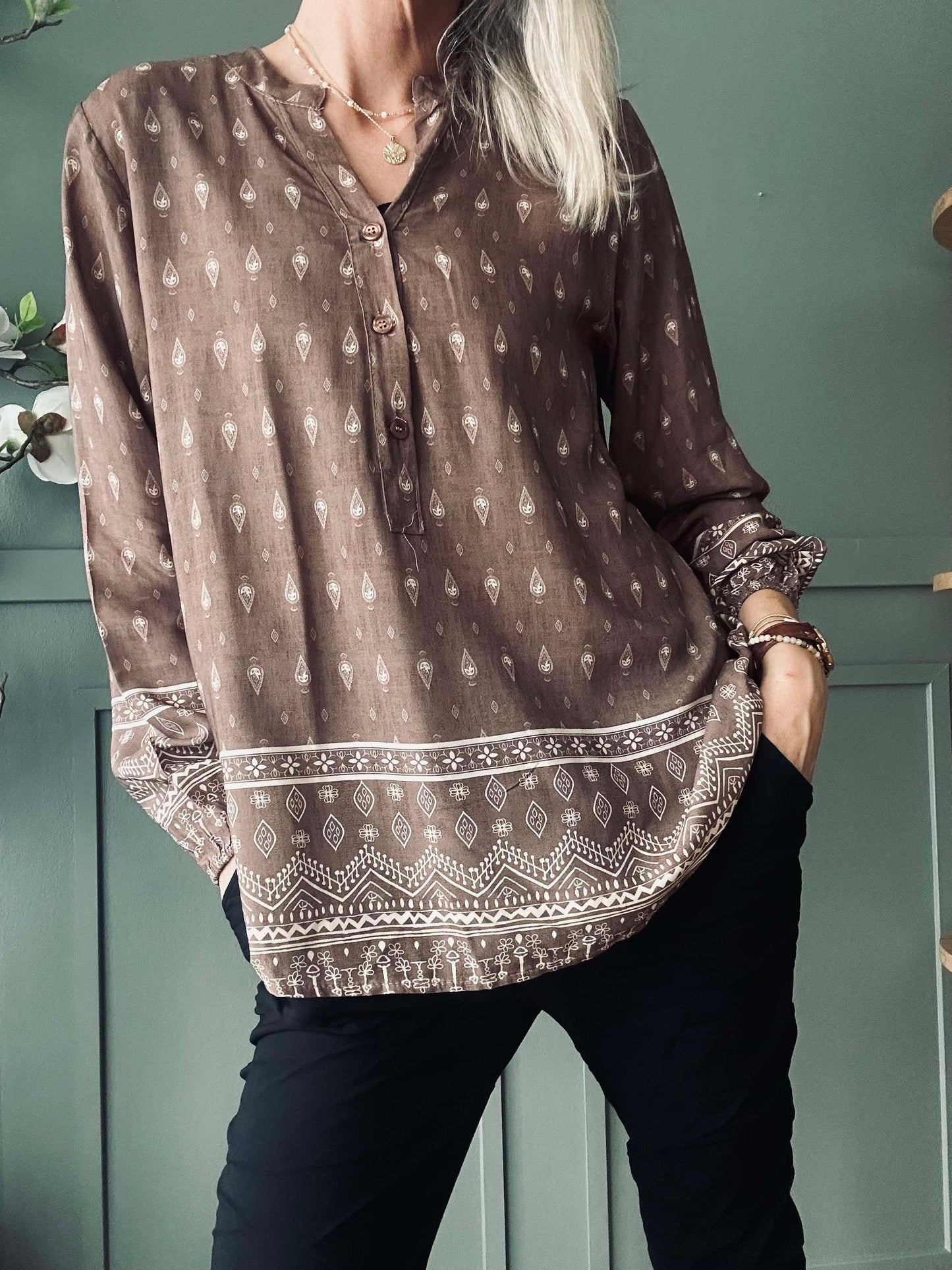 Bluse Ella fango