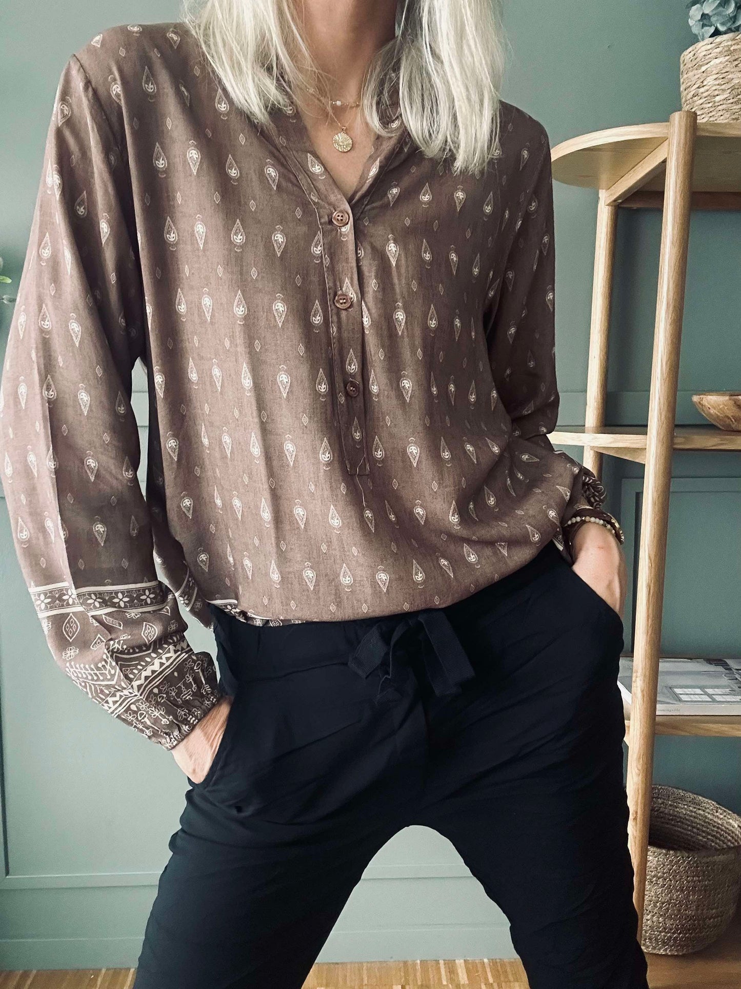 Bluse Ella fango