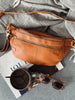 Bumbag Astrid - Cognac / Gold