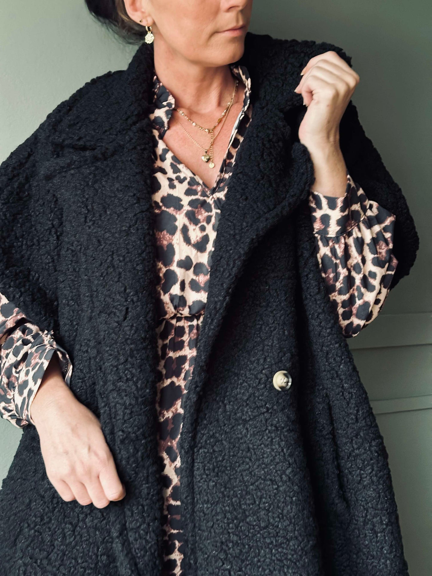 Vest oversize Molly Black