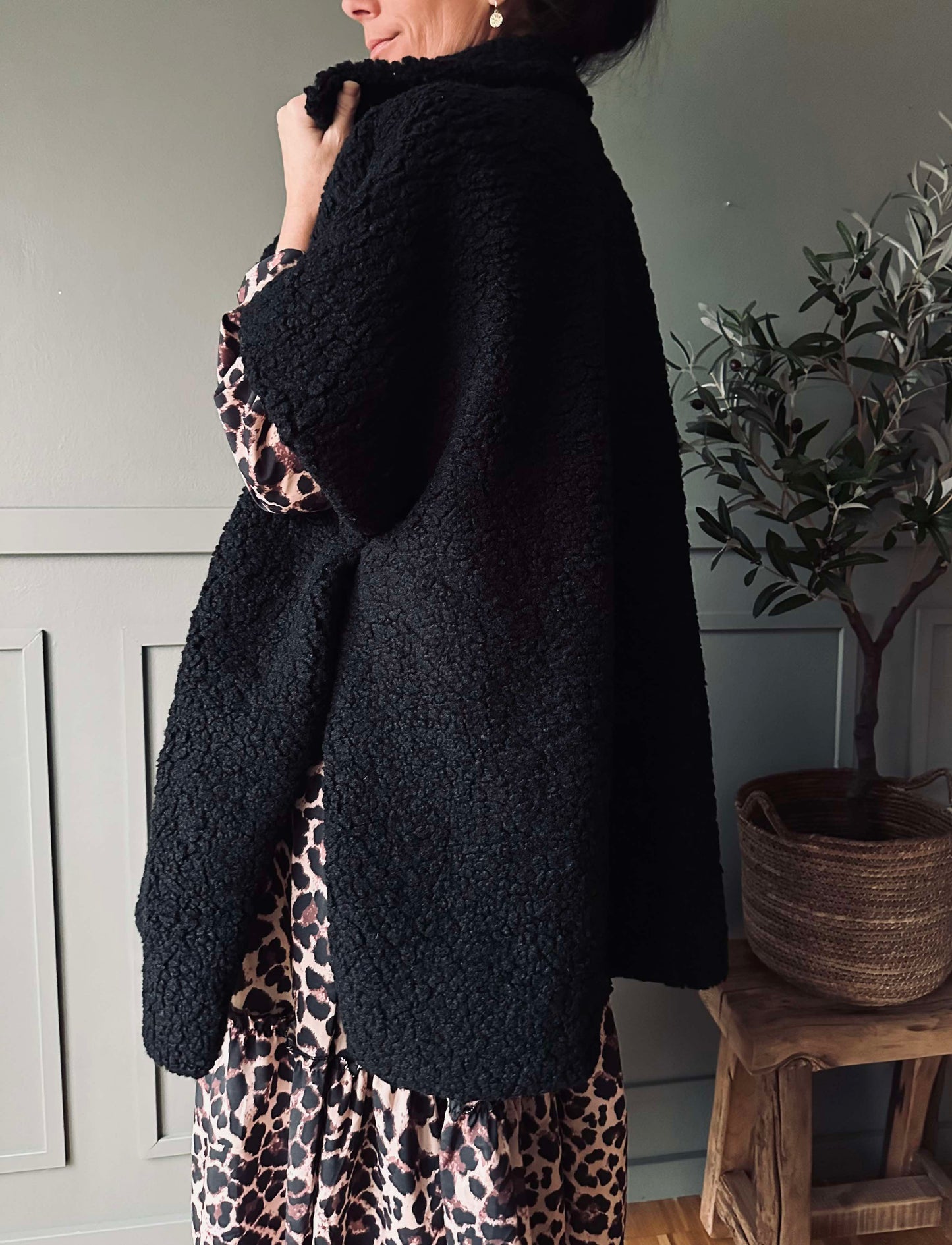 Vest oversize Molly Black