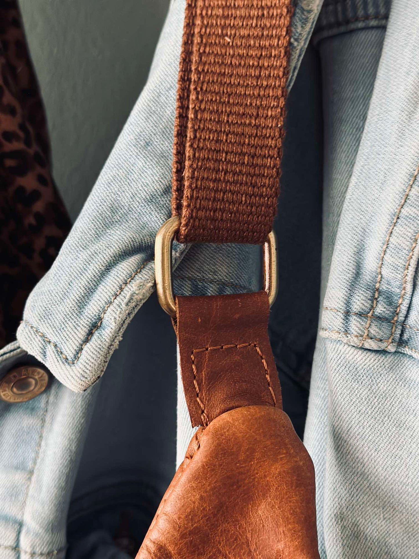 Bumbag Oline Cognac bøffellæder