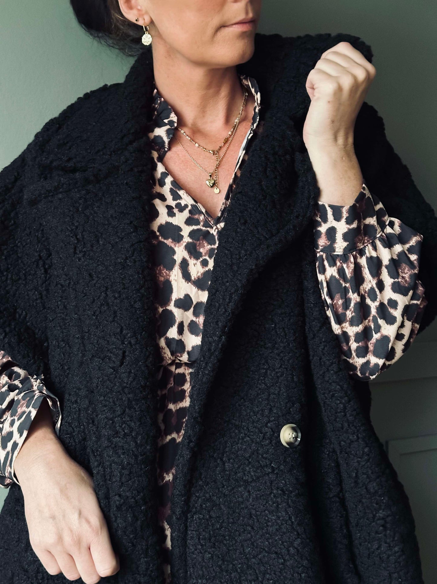 Vest oversize Molly Black