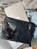 Laptop sleeve - Sort bøffellæder