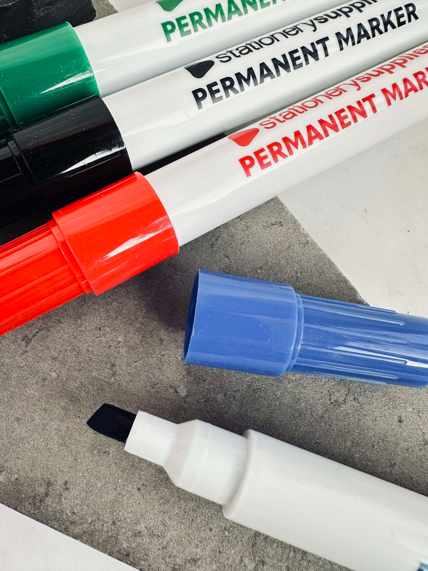 Permanent Markers  - Sæt af 4 stk
