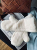 Luffer - White fleece