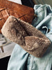 Pandebånd Fleece - Brown