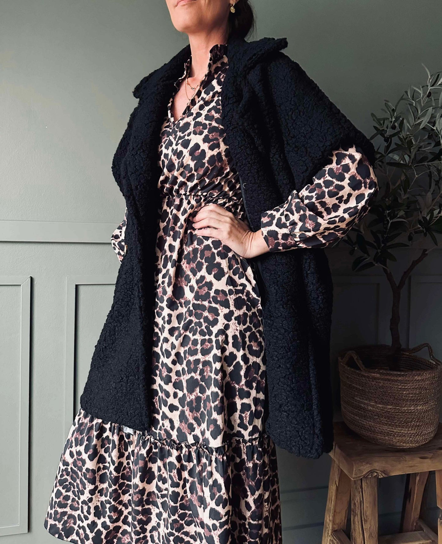 Vest oversize Molly Black