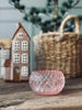 Lysestage til fyrfadslys Diamond - Light Pink