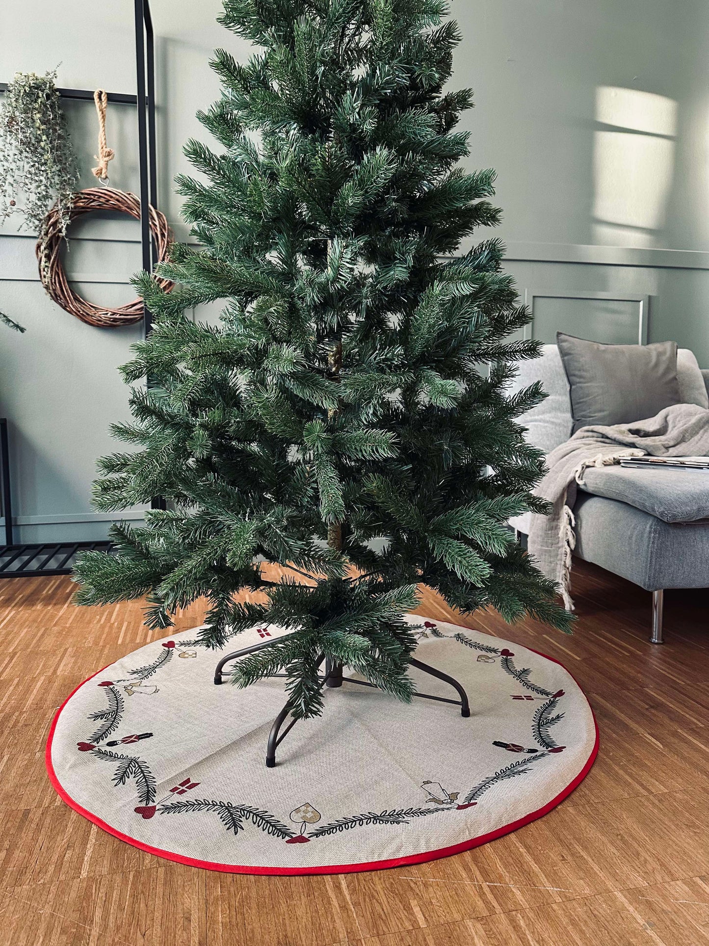 Juletræstæppe