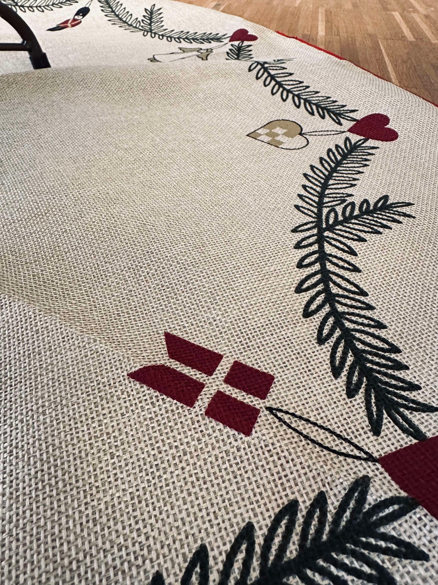 Juletræstæppe