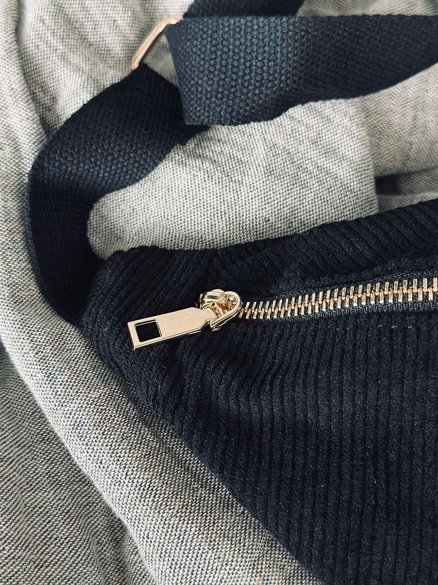 Bumbag - Sort fløjl