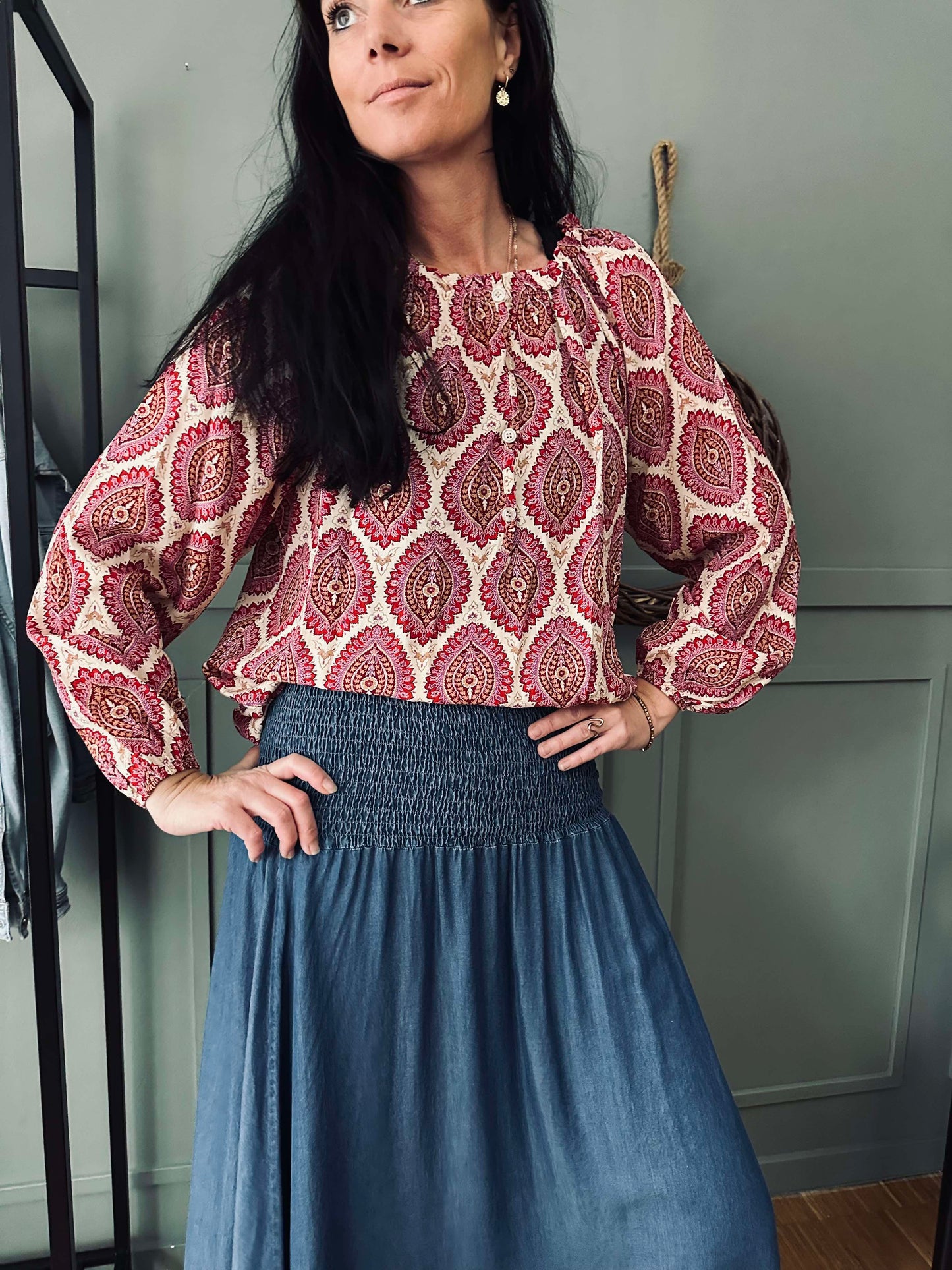 Bluse Nadia Pink