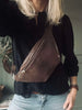 Bumbag Aura Brown Croco